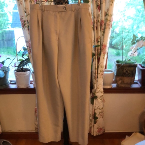 Talbots Pants - Talbots Petit Cool and Comfortable Khaki Slacks